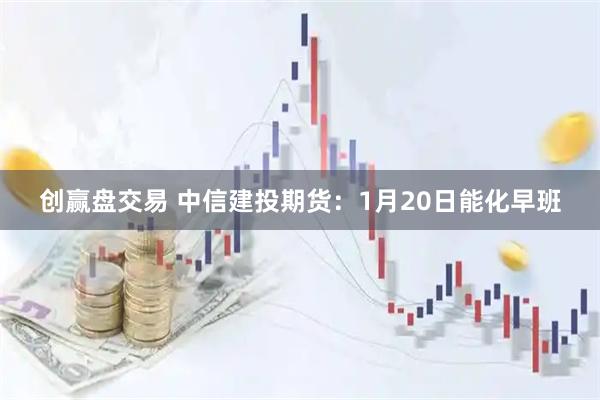 创赢盘交易 中信建投期货：1月20日能化早班